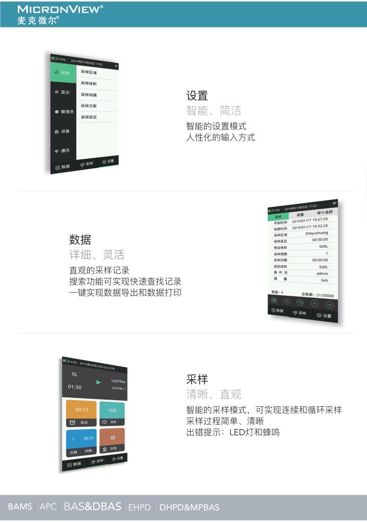 MICRONVIEW®浮游菌采样器|BAS