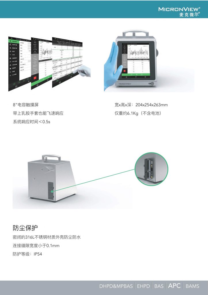 MICRONVIEW®尘埃粒子计数器|APC