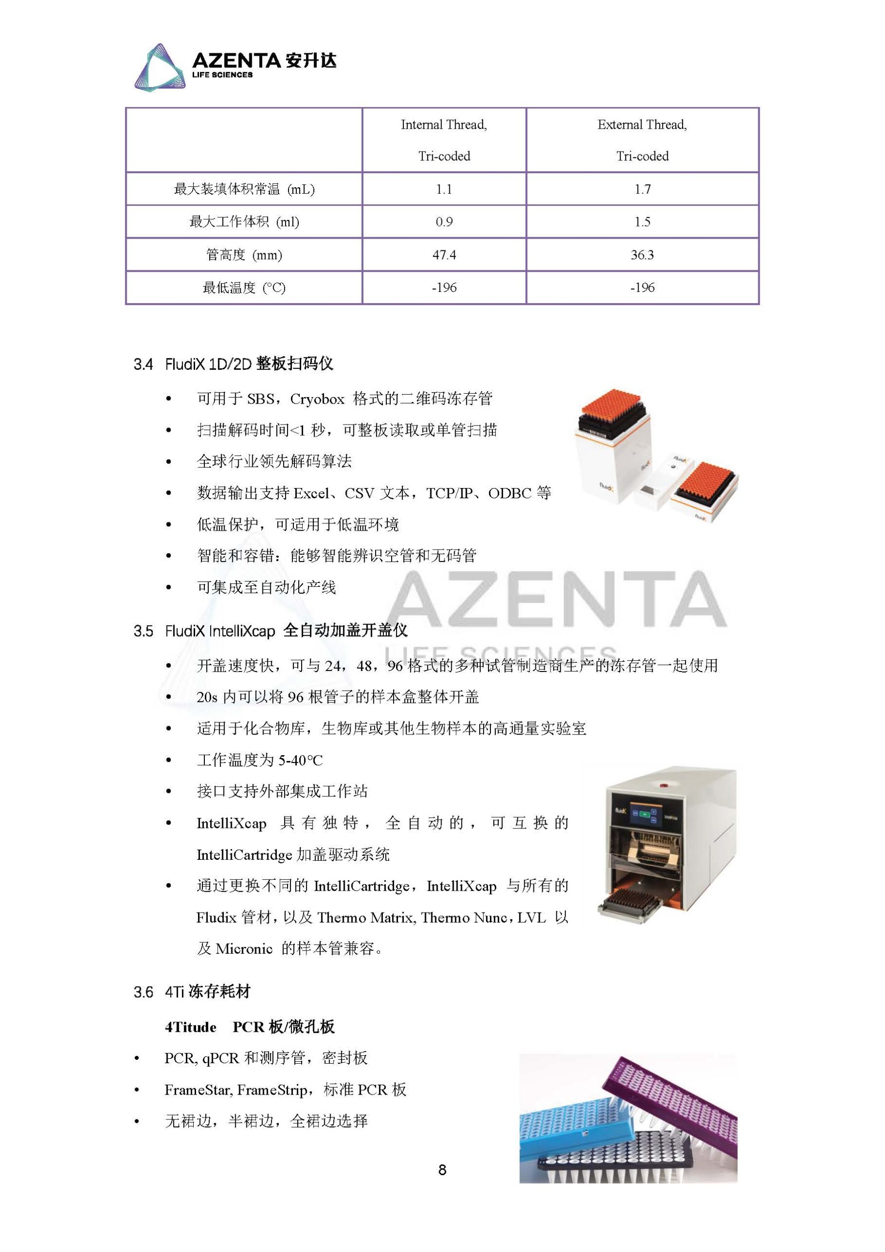 Azenta Life Sciences 安升达生命科学样本库