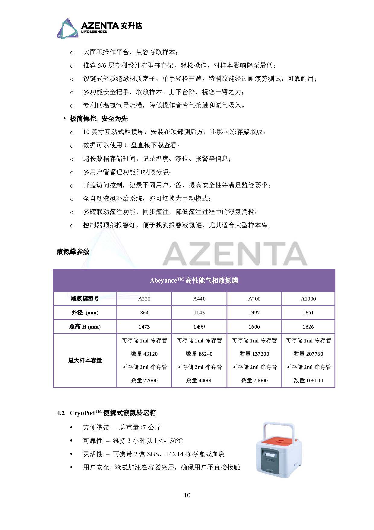 Azenta Life Sciences 安升达生命科学样本库
